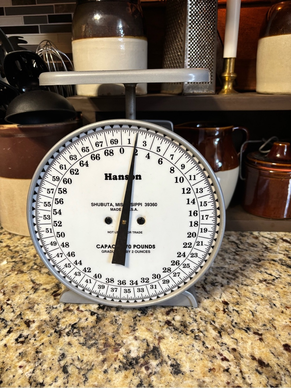 Hanson Gray Kitchen Scale